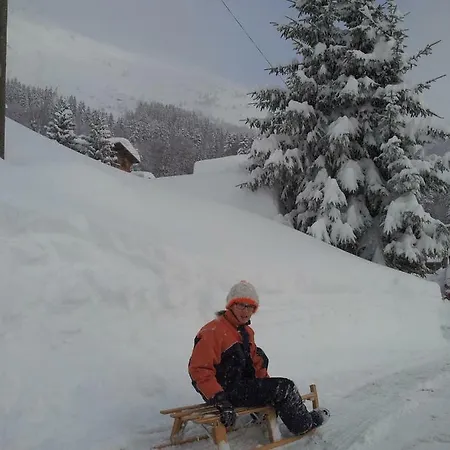 les fenêtres du mont blanc La Giettaz Exterior foto
